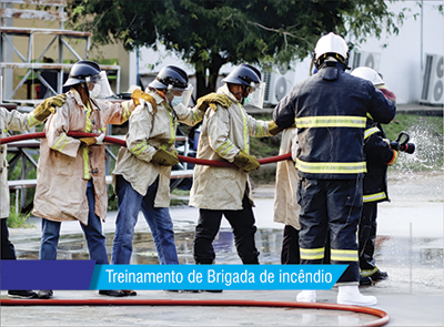 Treinamento de Brigada de incêndio